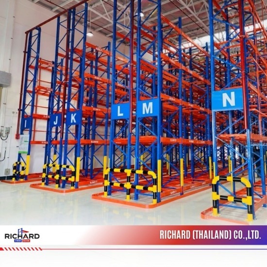 ชั้นวางพาเลท Selective Pallet Rack มาตรฐานโรงงานผลิตรับน้ำหนักสูง